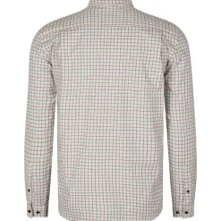 SEELAND CHEMISE DE CHASSE HOMME OXFORD GRAPE TERRACOTTA><noscript><img width=