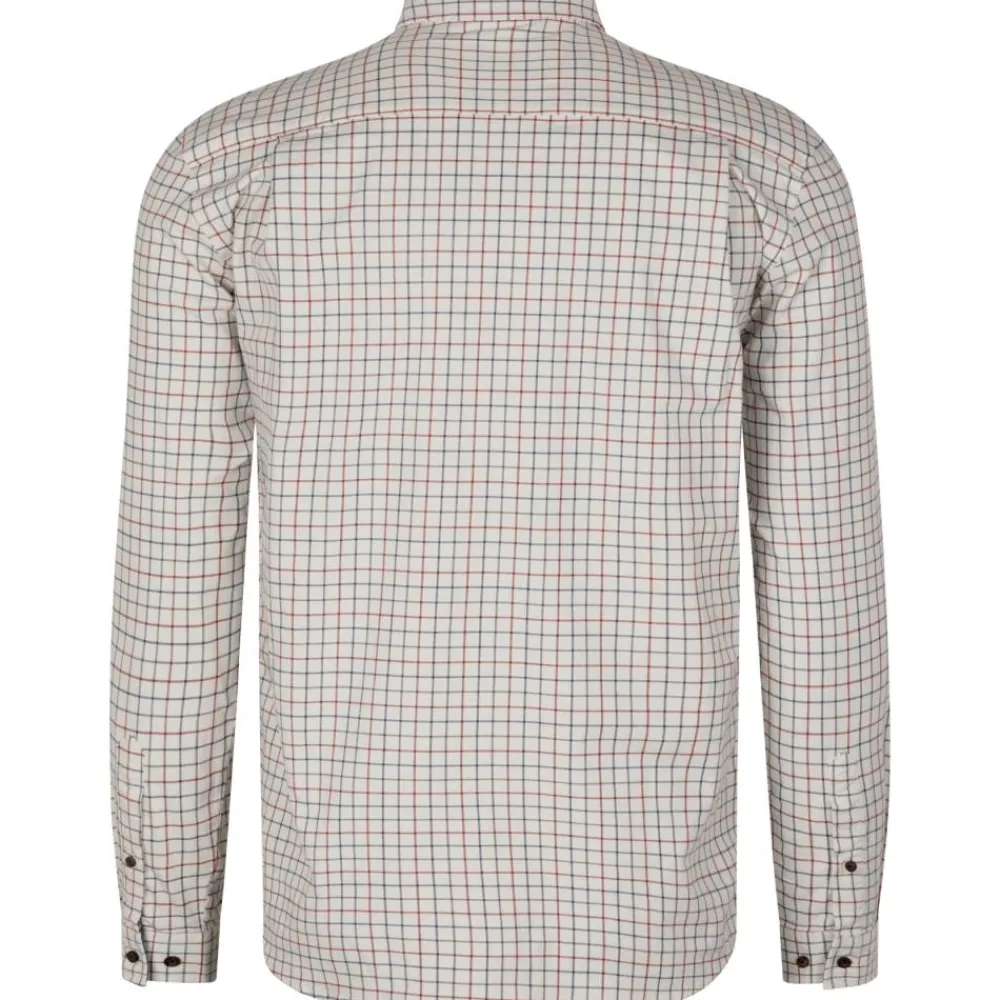 SEELAND CHEMISE DE CHASSE HOMME OXFORD GRAPE TERRACOTTA>Homme Chemises De Chasse·Chemises