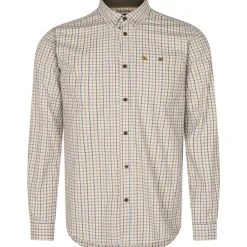 SEELAND CHEMISE DE CHASSE HOMME OXFORD CLASSIC BLUE BROWN>Homme Chemises De Chasse·Chemises
