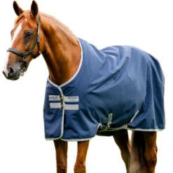 HORSEWARE CHEMISE EXTERIEUR AMIGO RIPSTOP 900D 0GR MARINE> Chemises Et Couvertures D'Extérieur·Chemises D'Extérieur