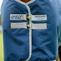 HORSEWARE CHEMISE EXTERIEUR AMIGO RIPSTOP 900D 0GR MARINE><noscript><img width=