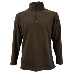 TERZEO PASSIONNÉS DE NATURE CHEMISE F1 MICRO POLAIRE MARRON>Homme Vêtements Militaires·Chemises Militaires