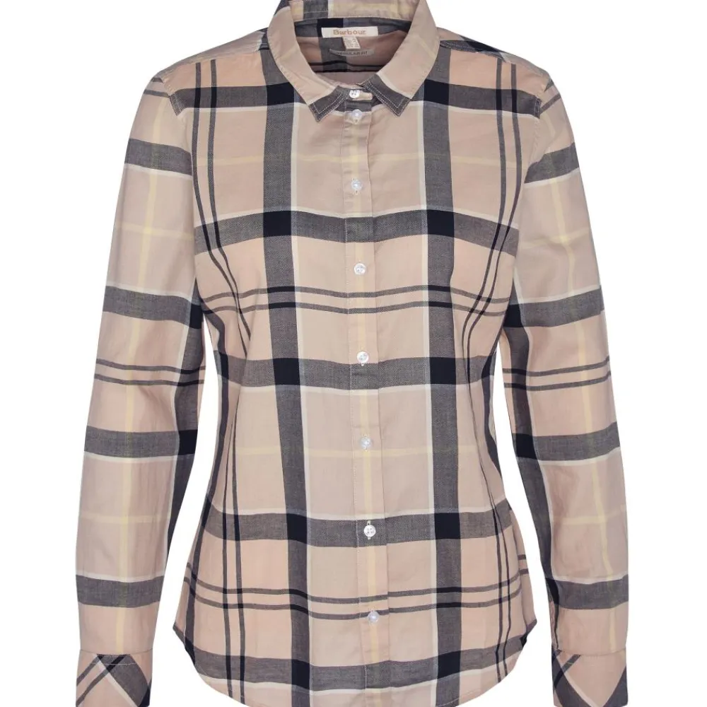 BARBOUR CHEMISE FEMME BREDON LEMON>Femme Vêtements Barbour·Chemises Barbour Femme