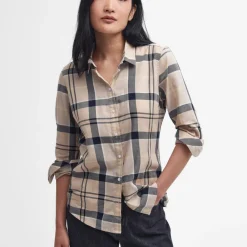 BARBOUR CHEMISE FEMME BREDON LEMON>Femme Vêtements Barbour·Chemises Barbour Femme