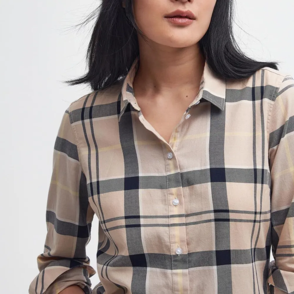 BARBOUR CHEMISE FEMME BREDON LEMON>Femme Vêtements Barbour·Chemises Barbour Femme