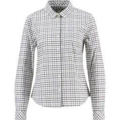 BARBOUR CHEMISE FEMME WOODSIDE NAVY>Femme Vêtements Barbour·Chemises Barbour Femme