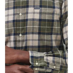 BARBOUR CHEMISE FORTROSE FOREST MIST>Homme Vêtements Barbour·Chemises Barbour