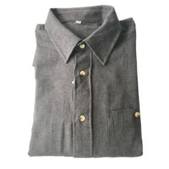 EASY LINE CHEMISE GLAO UNIE ANTHRACITE>Homme Chemises Et Chemisettes·Chemises