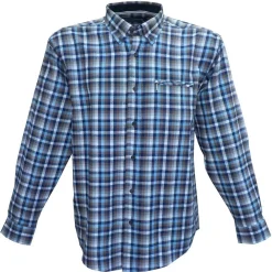 EASY LINE CHEMISE GOZY BRUN>Homme Chemises Et Chemisettes·Chemises Chaudes