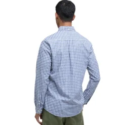 BARBOUR CHEMISE KANEHILL NAVY>Homme Vêtements Barbour·Chemises Barbour