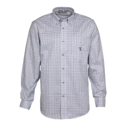 PERCUSSION CHEMISE PETITS CARREAUX BLEU>Homme Chemises De Chasse·Chemises