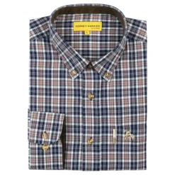 LIGNE VERNEY CARRON CHEMISE TIGY KAKI>Homme Chemises De Chasse·Chemises