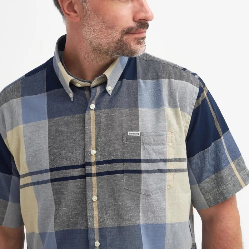BARBOUR CHEMISETTE DOUGLAS RIVER BIRCH>Homme Vêtements Barbour·Chemisettes Barbour