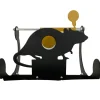 TERZEO CHASSEURS CIBLE METALLIQUE FORME RAT> Ciblerie·Cibles Métalliques Animées
