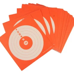 COURT CIBLES 14X14 ROUGE X100> Ciblerie·Cibles En Carton Tir De Loisir