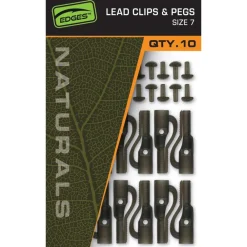 FOX CLIP PLOMB NATURALS T7> Accessoires De Montage Carpe·Accessoires De Montage Fox