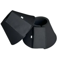 TERZEO CAVALIERS CLOCHES A SCRATCH NEOPRENE NOIRES> Protections Du Cheval Au Travail·Cloches Et Protèges-Glomes