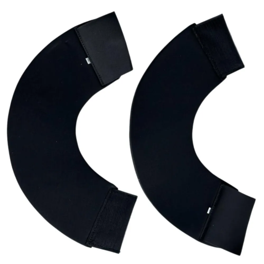 TERZEO CAVALIERS CLOCHES A SCRATCH NEOPRENE NOIRES> Protections Du Cheval Au Travail·Cloches Et Protèges-Glomes