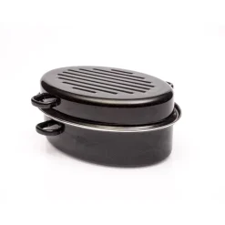 BAUMALU COCOTTE OVALE ROADSTER 11,2L 46CM> Ustensiles Cuisine Et Plats De Cuisson·Plats À Four