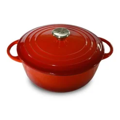 BAUMALU COCOTTE RONDE EN FONTE EMAILLEE 3L> Ustensiles Cuisine Et Plats De Cuisson·Faitouts Et Cocottes