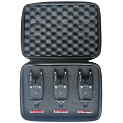 TERZEO PÊCHEURS COFFRET 3 DETECTEURS TRZ-D> Détecteurs De Touche Carpe·Coffrets De Détecteurs