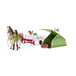 SCHLEICH COFFRET AVENTURES AU CAMPING DE SARAH>Enfant Jeux Et Jouets·Jeux Et Jouets Équitation