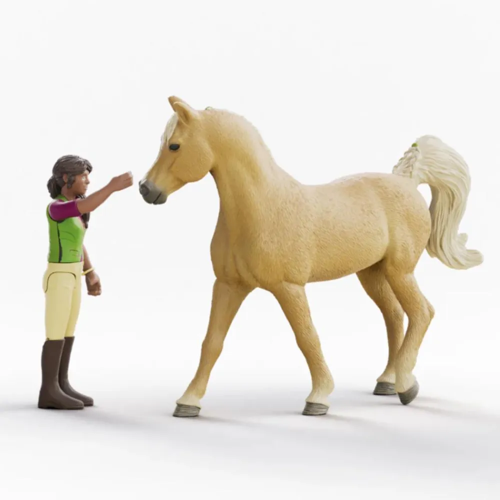 SCHLEICH COFFRET CAVALIÈRE SARAH ET MYSTERY>Enfant Jeux Et Jouets·Jeux Et Jouets Équitation
