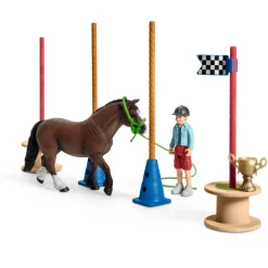 SCHLEICH COFFRET COURSE DAGILITY POUR PONEY>Enfant Jeux Et Jouets·Jeux Et Jouets Équitation
