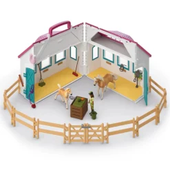 SCHLEICH COFFRET ÉCURIE TRANSPORTABLE>Enfant Jeux Et Jouets·Jeux Et Jouets Équitation