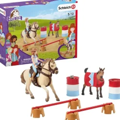 SCHLEICH COFFRET ENTRAINEMENT AU RANCH>Enfant Figurines·Coffrets Figurines