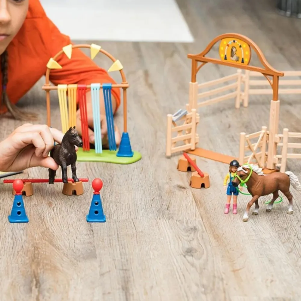 SCHLEICH COFFRET ENTRAINEMENT DAGILITY POUR PONEY>Enfant Jeux Et Jouets·Jeux Et Jouets Équitation