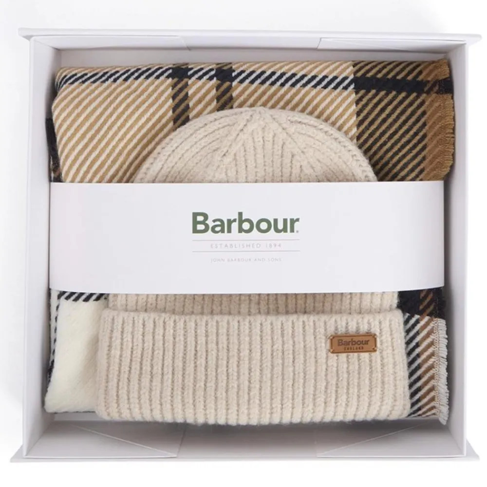 BARBOUR COFFRET FEMME BONNET ECHARPE PENDLE>Femme Vêtements Barbour·Écharpes, Cheiches Et Châles Barbour Femme