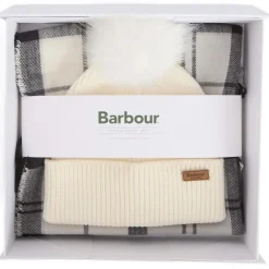 BARBOUR COFFRET FEMME BONNET ECHARPE DOVER>Femme Vêtements Barbour·Écharpes, Cheiches Et Châles Barbour Femme