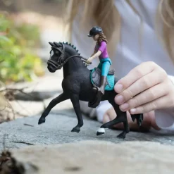 SCHLEICH COFFRET FIGURINE HORSE CLUB LISA & STOR>Enfant Figurines·Figurines Liées À L'Équitation