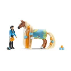 SCHLEICH COFFRET FIGURINE STARTER SET KIM & CARAMELO SOFIAS' BEAUTIES>Enfant Figurines·Figurines Liées À L'Équitation
