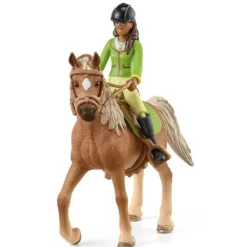 SCHLEICH COFFRET FIGURINES HORSE CLUB SARAH & MYSTERY>Enfant Figurines·Figurines Liées À L'Équitation