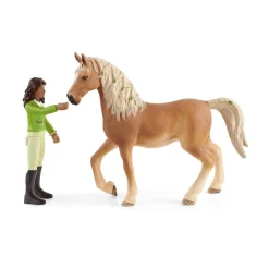 SCHLEICH COFFRET FIGURINES HORSE CLUB SARAH & MYSTERY>Enfant Figurines·Figurines Liées À L'Équitation