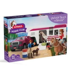 SCHLEICH COFFRET PICK-UP ET SA GRANDE REMORQUE ÉQUESTRE>Enfant Jeux Et Jouets·Jeux Et Jouets Équitation