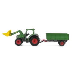 SCHLEICH COFFRET TRACTEUR AVEC REMORQUE>Enfant Figurines·Figurines Liées À La Nature