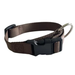 TERZEO VOS ANIMAUX COLLIER NYLON MARRON> Colliers, Laisses Et Harnais·Colliers Nylon|Colliers, Laisses Et Harnais·Colliers Nylon