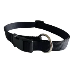 TERZEO VOS ANIMAUX COLLIER NYLON NOIR> Colliers, Laisses Et Harnais·Colliers Nylon|Colliers, Laisses Et Harnais·Colliers Nylon