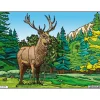 LUDOCOLOR COLORIAGE LE CERF>Enfant Papeterie Pour Enfants·Activités Créatives Enfant