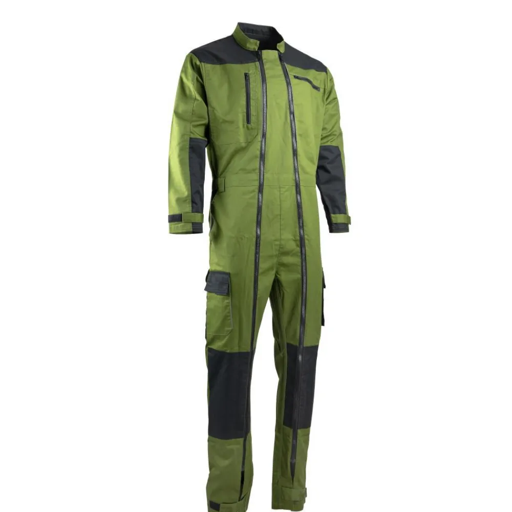 LMA COMBINAISON TRIDENT VERT MOUSSE>Homme Vêtements De Travail·Combinaisons De Travail