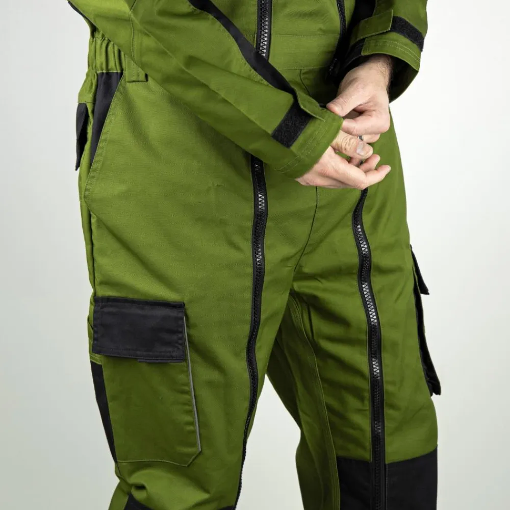 LMA COMBINAISON TRIDENT VERT MOUSSE>Homme Vêtements De Travail·Combinaisons De Travail