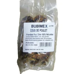 BUBIMEX COU DE POULET SÉCHÉS 200G> Friandises·Filets Snacks Et Chips|Friandises·Biscuits