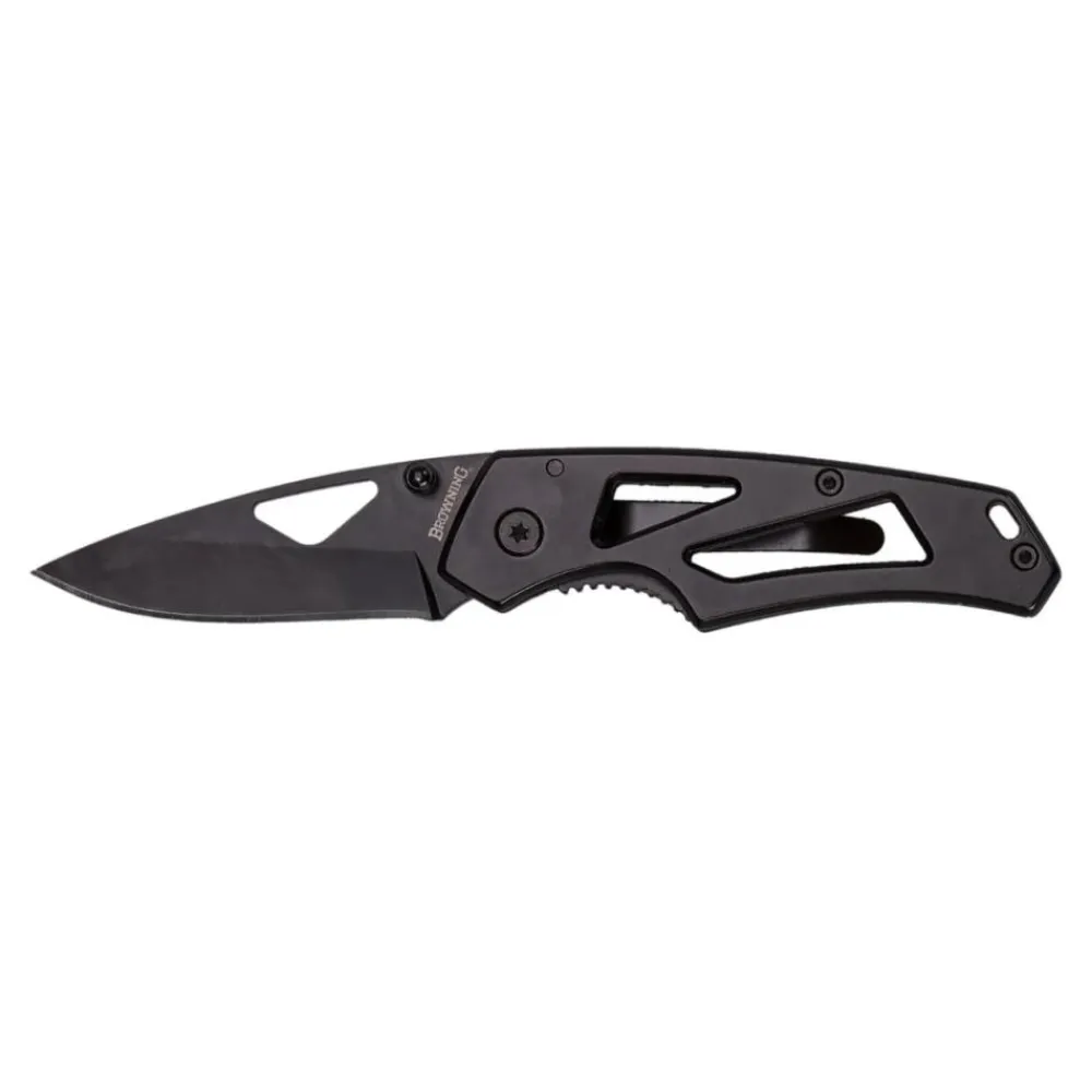 BROWNING COUTEAU ALPHA NOIR 6CM> Chasse Du Grand Gibier·Dagues Et Épieux Grand Gibier