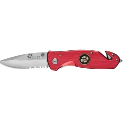 PRADEL EXCELLENCE COUTEAU D'INTERVENTION MANCHE ROUGE> Couteaux Et Pinces Multifonctions·Couteaux Multifonctions|Couteaux Et Pinces Multifonctions·Couteaux Multifonctions