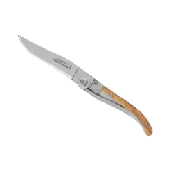C DOZORME COUTEAU LAGUIOLE BOIS OLIVIER LAME ACIER> Couteaux Traditionnels·Couteaux Traditionnels|Couteaux Traditionnels·Couteaux Traditionnels