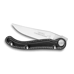 C DOZORME COUTEAU MANCHE CUIR NOIR LAME ACIER> Couteaux Traditionnels·Couteaux Traditionnels|Couteaux Traditionnels·Couteaux Traditionnels
