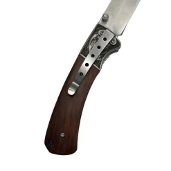 TERZEO PASSIONNÉS DE NATURE COUTEAU PLIANT MANCHE BOIS + ETUI> Couteaux Et Pinces Multifonctions·Couteaux Outdoor|Couteaux Et Pinces Multifonctions·Couteaux Pliants